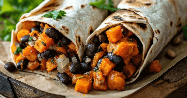 image for A Healthy Black Bean Burrito